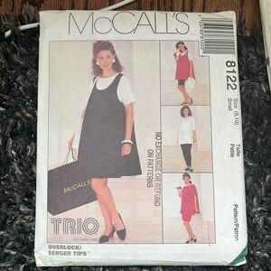 Vintage McCall's women size small (8,10)  8122 pattern maternity!!